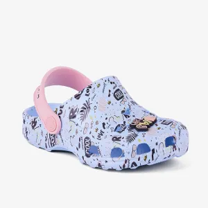Dětské clogsy COQUI LITTLE FROG Candy Blue/Baby Pink Girl PWR + Amulet 29/30