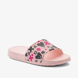 Dětské pantofle COQUI TORA Pale pink/Navy mouse 26/27