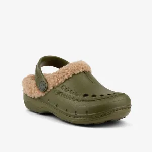 Dětské zimní boty COQUI HUSKY Army Green/Beige 34/35