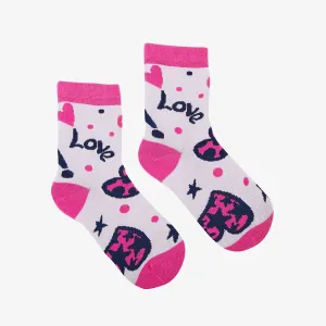 Ponožky COQUI SOCKS Love Heart 25 - 29