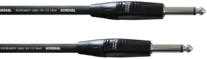 Kabel Cordial CII 6 PP, [1x jack zástrčka 6,3 mm - 1x jack zástrčka 6,3 mm], 6.00 m, černá