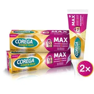 COREGA Max upevnění + komfort  2× 40 g