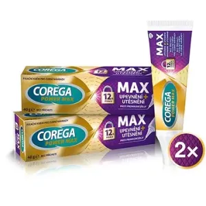 COREGA Max upevnění + utěsnění  2× 40 g