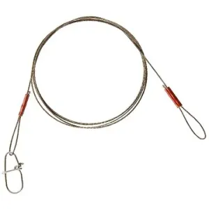 Cormoran 1x7 Wire Leader - Loop and Snap Hook 15kg 50cm 2ks