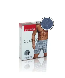 Cornette Comfort 002/258 S-2XL Pánské boxerky, L, jeans