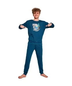 Cornette Space 998/47 Chlapecké pyžamo, 176/M, modrá