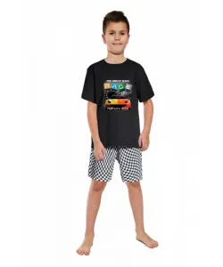 Cornette Kids Boy 219/107 Speed 86-128 Chlapecké pyžamo, 86-92, černá