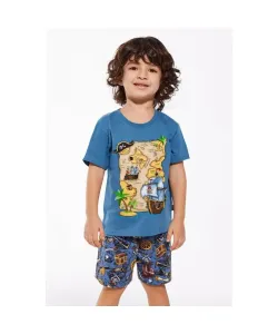 Cornette Kids Boy 789/112 Pirates 98-128 Chlapecké pyžamo, 110-116, jeans