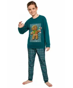 Cornette kids Cookie4 593/153 Chlapecké pyžamo, 116, zelená