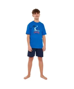 Cornette Surfing 476/116 Chlapecké pyžamo, 158/164, modrá