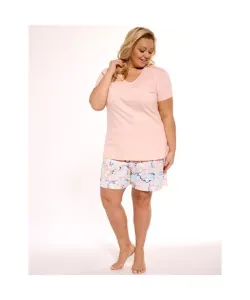 Cornette 054/274 Lily 3XL-5XL Dámské pyžamo, 5XL, růžová