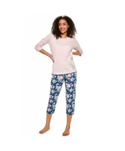 Cornette Flower 463/288 Dámské pyžamo, M, růžová