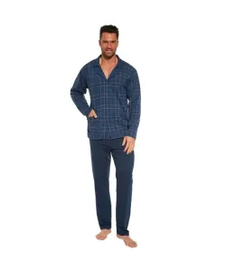 Cornette 114/65 Pánské pyžamo, L, jeans
