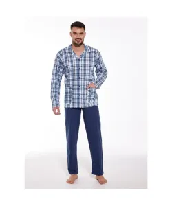 Cornette 114/70 Pánské pyžamo, L, bílá