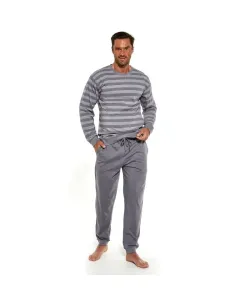 Cornette 117/160 Loose 9 Pánské pyžamo, S, Grafitová #4430386