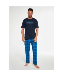Cornette 134/246 Tokyo Pánské pyžamo, S, modrá