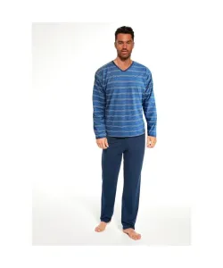Cornette 139/40 Pánské pyžamo, S, modrá