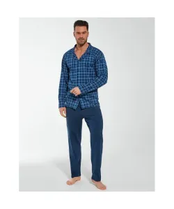 Cornette 114/57 656205 Pánské pyžamo plus size, 3XL, modrá