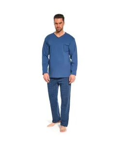 Cornette Jason 122/218 Pánské pyžamo plus size, 3XL, jeans