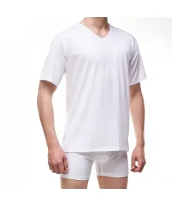 Cornette 201 New Pánské tričko, L, bílá #2319361