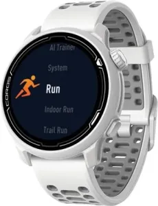 Coros Pace Premium GPS Sport Watch - silikonový řemínek- bílé