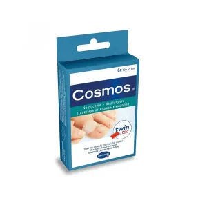 COSMOS gelová náplast na puchýře na prstech 1,9 × 5,5 cm 6 ks