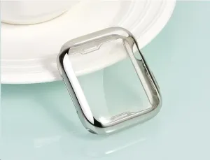 COTEetCI celoplošné ochranné termoplastové pouzdro pro Apple Watch 44 mm stříbrné