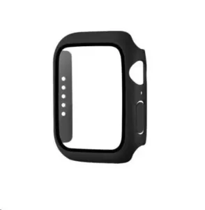 COTEetCI polykarbonátové pouzdro s ochranou displeje pro Apple Watch 7 41mm černá