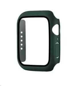 COTEetCI polykarbonátové pouzdro s ochranou displeje pro Apple Watch 7 41mm zelená