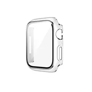 COTEetCI polykarbonátové pouzdro s ochranou displeje pro Apple Watch 7 45mm čirá