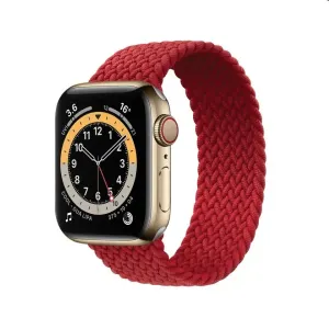 COTEetCI nylonovy náramek 136 mm pro Apple Watch 38/40/41 mm, červeny