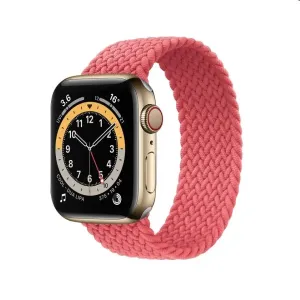 COTEetCI nylonovy náramek 170 mm pro Apple Watch 42/44/45 mm, růžovy