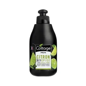 Cottage Shampoo-Shower Gel Spicy Lemon  šampon a sprchový gel 3 v 1 citron pepř 250 ml