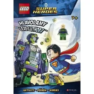 LEGO DC Comics Super Heroes Hlavolamy Lexe Luthora: Aktivity, příběh, komoks + minifigurka