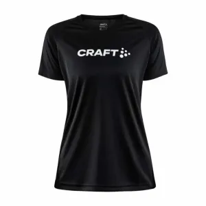 Dámské triko CRAFT CORE Unify Logo černá 1911785-999000