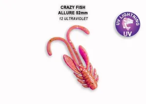 Crazy Fish Gumová Nástraha Allure 12 - 5,2cm 6ks