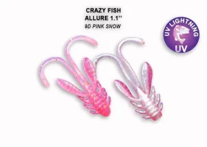 Crazy Fish Gumová Nástraha Allure 9D - 2,7cm 10ks