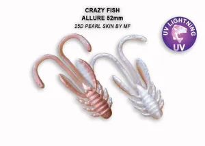 Crazy Fish Gumová Nástraha Allure 25D - 5,2cm 6ks