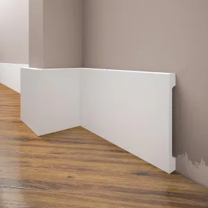Podlahová lišta Elegance LPC-31-101 bílá mat