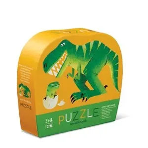 Mini puzzle - Malý dinosaurus (12 ks)