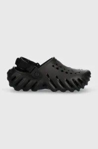 Dětské pantofle Crocs ECHO CLOG K černá barva