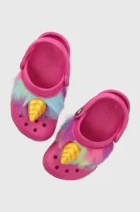 Dětské pantofle Crocs I AM UNICORN růžová barva #6076918