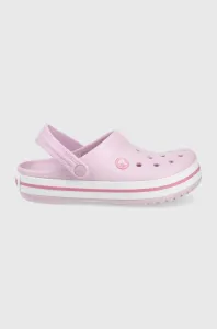 Dětské pantofle Crocs růžová barva #1997546