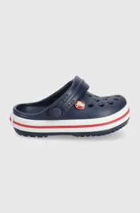 Dětské pantofle Crocs tmavomodrá barva #1987616