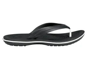 Žabky Crocs Crocband Flip dámské, černá barva, na plochém podpatku, 11033 #4280332