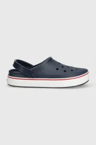 Pantofle Crocs Crocband Clean Clog pánské, tmavomodrá barva, 208371 #4615745