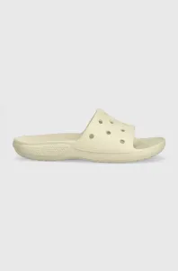 Pantofle Crocs Classic Slide pánské, béžová barva, 206121, 206121.2Y2.M-2Y2 #5053032