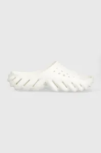 Pantofle Crocs Echo Slide bílá barva, 208170