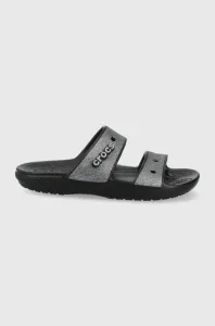 Crocs Dámské pantofle Classic Croc Glitter II Sandal 207769-001 36-37