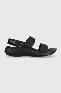 Sandály Crocs Literide 360 Sandal dámské, černá barva, 206711